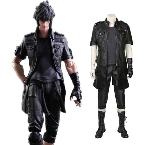 Kingsglaive Final Fantasy XV Cosplay Costume Noctis Lucis Caelum Cosplay Costume Halloween Carnival Party Full Sets Custom Made
