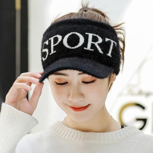 Fashion ladies winter knit hat warm hat winter cap empty top hat wool hat female winter wild