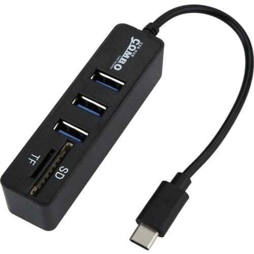 3/6 Port USB Hub Expander Adapter USB 2.0 Hub Multi USB Splitter 2.0 Hab 3 Hub 2.0 Multiple USB-Hub Card Reader For PC Laptop