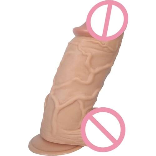 Super Huge Dildos 27cm*7cm Realistic Big Penis Suction Cup Dick Female Vaginal Anal Masturbation Thick Butt Plug Erotic Products