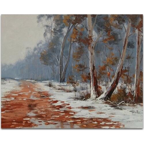 Hand-painted oil painting high quality landscape art oil painting pictures for living room DM-15101111