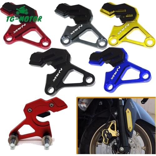 TG-Motor With NMAX logo CNC Front Brake Caliper Cover Disc Brakes Pump Guard For Yamaha NMAX155 nmax125 N-MAX 150 2015-2020 2021