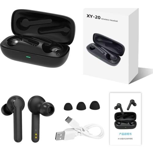 XY-20 Anker Soundcore Vida Real Wireless Headphones With 4 Microphones PVC 8.0 Noise Reduction 40h Playtime IPX7 Water-proof