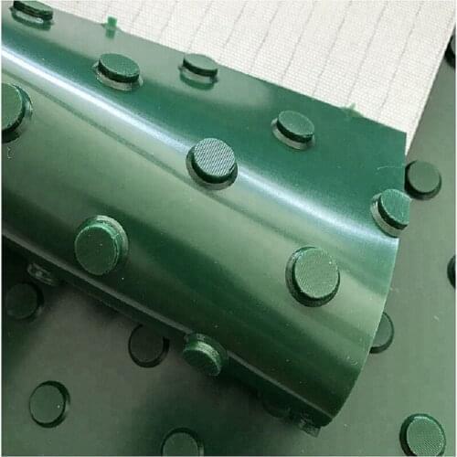 Customized Green Ribbed Top Cheap PVC Conveyor Belt
