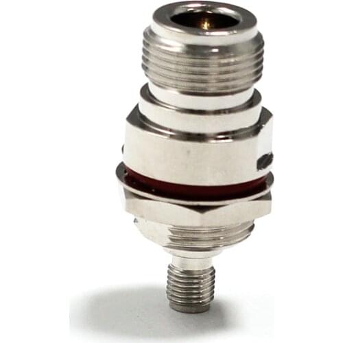 1PC N Female Jack nut to SMA Female Jack RF Coax Adapter convertor Straight Nickelplated NEW wholesale