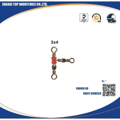 1000pcs Hot sale Barrel triple swivels style B 14*16
