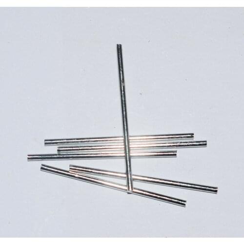 30pcs 1.5*30/35/38/48mm toy model iron shaft gear drive short axle/rc car DIY toy/technology model parts/baby toys