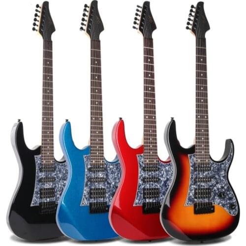 NEW electric guitar Basswood fully enclosed strings 24 dishes Musical instrument