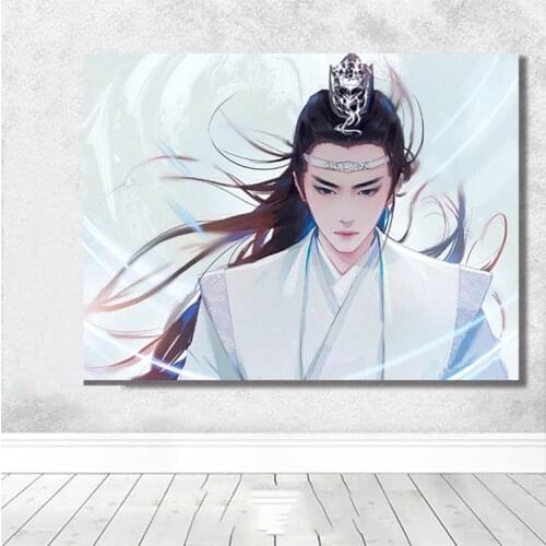 5D Full Drill Diamond Painting Mo Dao Zu Shi Wei Wuxian Lan Wangji Diamond Embroidery Anime Cross Stitch Mosaic Decoration Gift