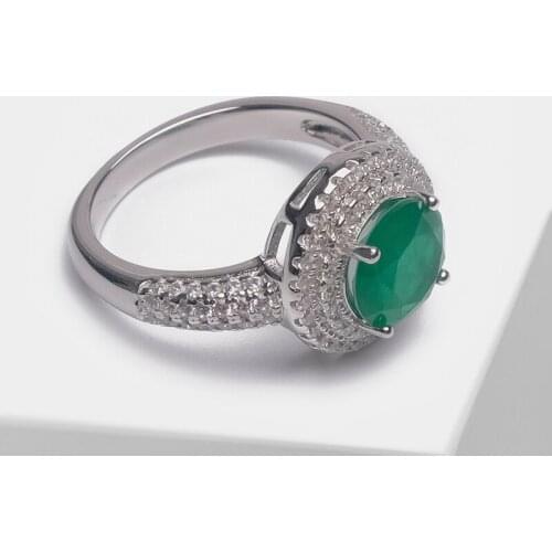 Amorita boutique 925 silver round design fashion ring