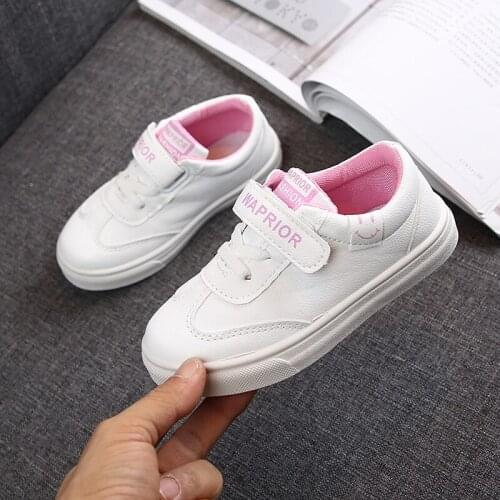 Kids Sneakers 2021 Spring Girls Fashion Trainers Children Shoes Baby White Shoes Casual Sport Running Sneaker