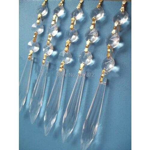 H6"(15cm)12PCS/Lot, K9 Crystal Wedding Decoration, Crystal Glass Chandelier Parts, Crystal Cake Topper, Free Shipping