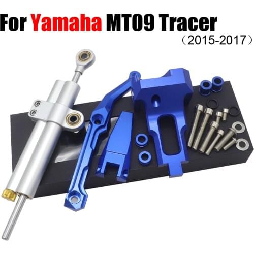 For Yamaha MT-09 MT 09 MT09 Tracer 2015-2017 Steering Damper Stabilizerlinear Linear Stabilizer Bracket kit