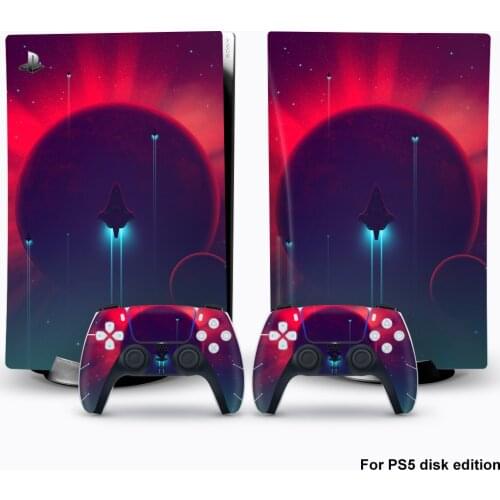Lamp PS5 Standard Disc Edition Skin Sticker Decal Cover for PlayStation 5 Console & Controller PS5 Skin Sticker Vinyl