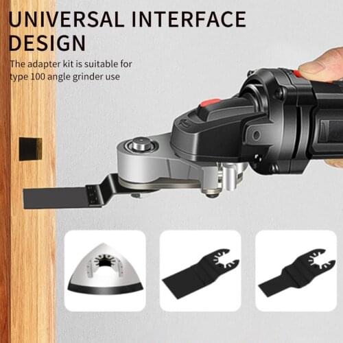 Multifunction Saw blade sand table 100 Type Angle Grinder Oscillating Tool Adapter Kit Quick Change Sanding Grinder Power tools