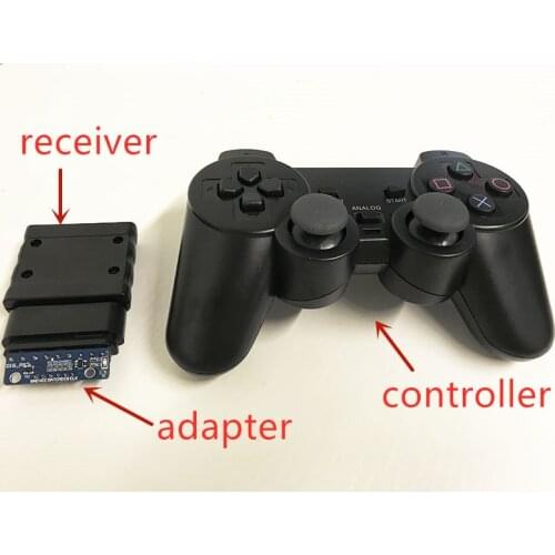 PS2 Wireless Handle controller Smart robot tank car chassis transiver For Arduino STM32 2.4G Remote Control diy RC toy maker