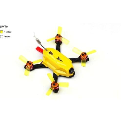 RCMOY UAV90 UAV115 PNP Brushless FPV RC Racing Drone Mini Brushless Quadcopter FRSKY AC800 / FASST FM80 Kingkon90GT