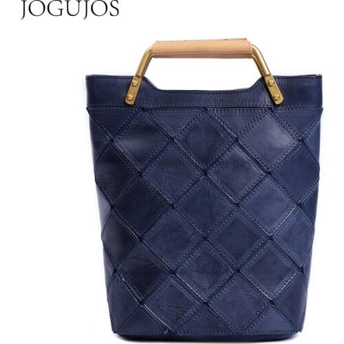 JOJUJOS Luxury Designer Handbag Genuine Leather Crossbody Bags for Women Real Leather Purses and Handbags Female Fashion Tote