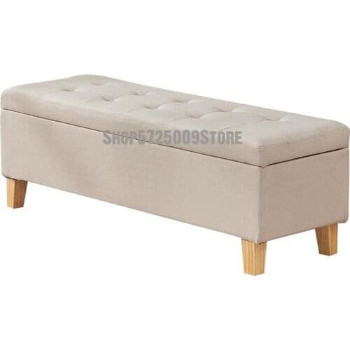 Cloth Storage Stool Storage Stool Can Sit In The Living Room Sofa Stool For Shoes Stool Footstool Long Stool Clothing Shoe Store