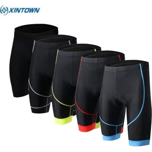 XINTOWN Cycling Shorts MTB Bike Bicycle Shorts Breathable 3D Silicone Pad Riding Breathable Shorts mtb Bike Clothes S-XXXL