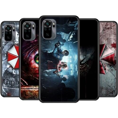 Cool Biohazard Umbrella For Xiaomi Redmi Note 10S 10 9T 9S 9 8T 8 7S 7 6 5A 5 4X 4 Pro Max 5G Phone Case