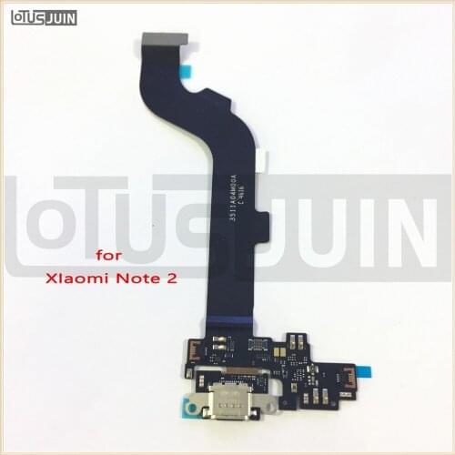 1pcs for Xiaomi Note 2 XIaomi Note2 USB Port Dock Connector Charging Flex Cable with MIC Microphone Module Replacement part