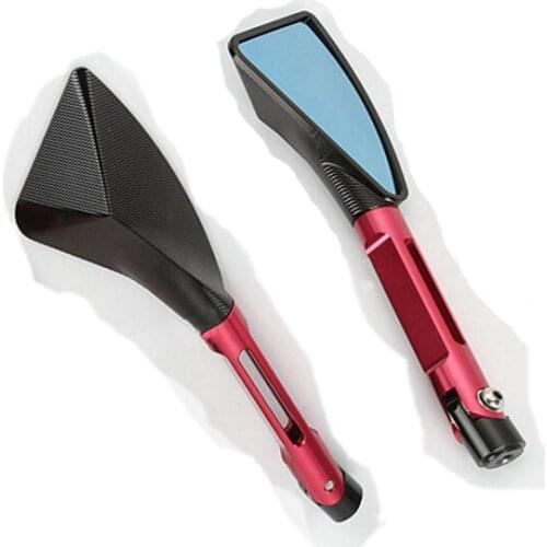 2X CNC Aluminum Motorcycle Rear Side Mirrors 8MM 10MM Rear Mirrors for DUCATI 696 796 1200 Multistrada