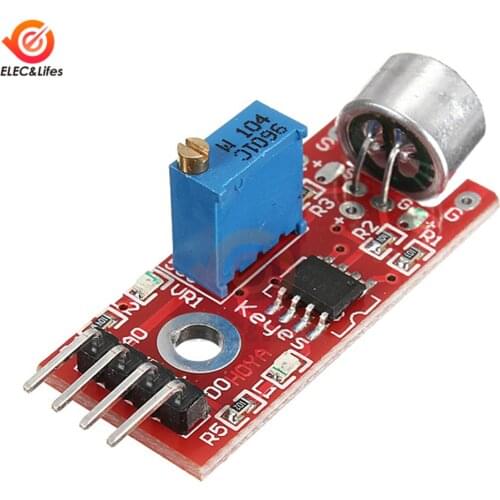 4 Pin High Sensitivity Sound Microphone Sensor Detection Module AO/DO audio Analog power supply DC 5V For Arduino AVR PIC