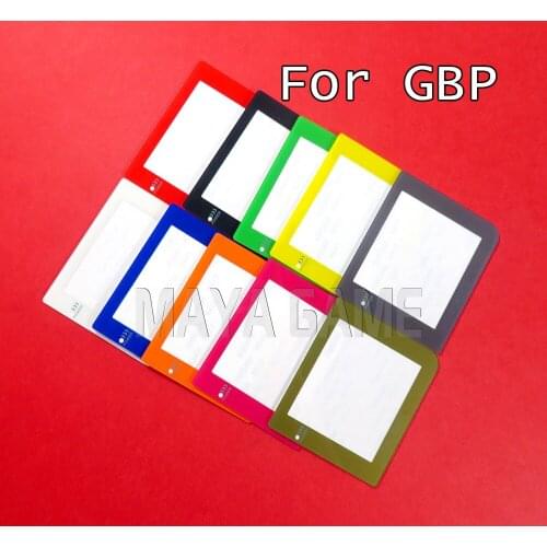 50PCS/LOT Multi-color New Protective Screen Lens for GameBoy Pocket GBP game console screen Plastic Protective panel