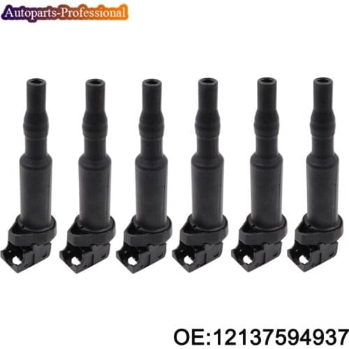 6 pcs/lot 12137594937 0221504470 0221504470 For BMW E46 E60 E85 E90 New High Quality Ignition Coil car accessories