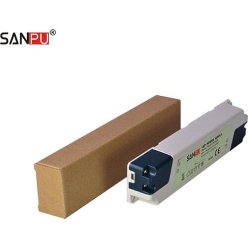 SANPU SMPS 24 v LED Power Supply 60w Constant Voltage Switching Driver 220v 110v ac/dc Lighting Transformer IP44 Indoor Plastic
