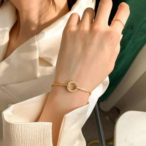 Bracelet Couple Girlfriends Female Students Adjustable Snake Bone Bracelet Pendant Bracelet gift