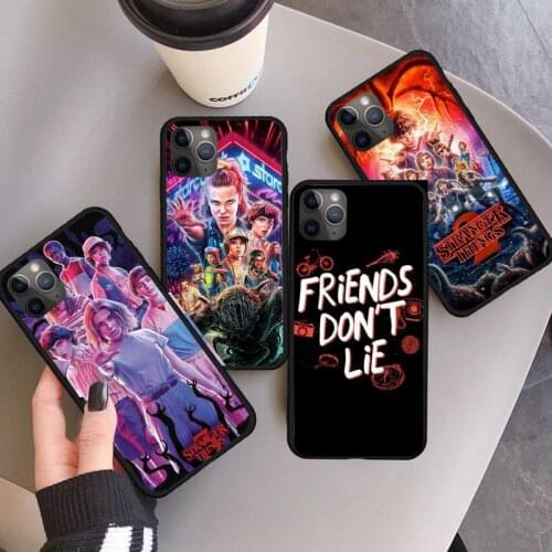 Stranger Things Season 3 Phone Case for iPhone 11 12 pro XS MAX 8 7 6 6S Plus X 5S SE 2020 XR mini