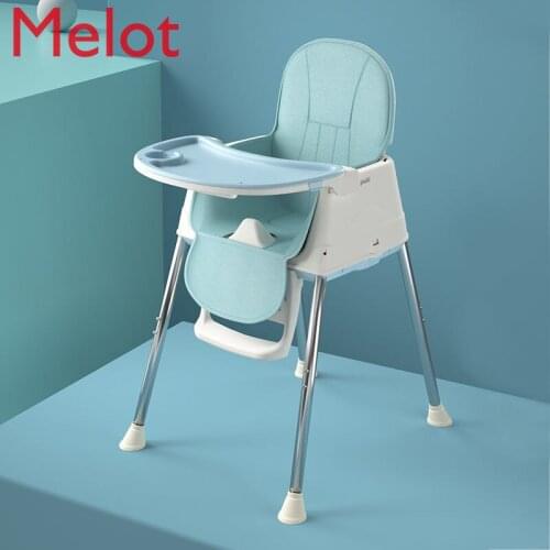 Baby Dining Chair Dining Foldable Children Chair Household Multi-Functional Dining Table and Chair