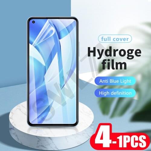 4-1Pcs 9D full cover for Xiaomi mi 8 9 SE 9T 10 Lite 10S 10T Pro 11 Ultra 11i 11X hydrogel film Not class phone screen protector