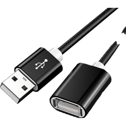 HOJIWI USB Extension Cable USB 2.0 Extender Cord Type A Male to Female Data Transfer Lead for Playstation Keyboard Printer HA01