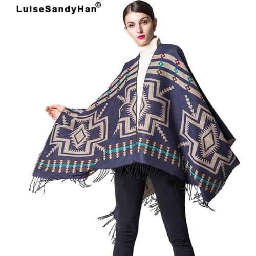 Women Wrap Swing Sweater Knitting Design Novelty Tassel Thick Women Designer Knitted Sweaters Fashion Lady Clothing