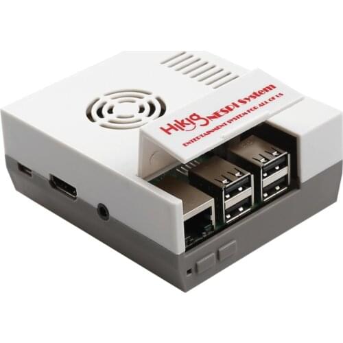 2 Pcs Mini NESPi NES Case for Raspberry Pi 3, 2 and B+ Retro classic arcade game console with cooling vents design screws & Tool