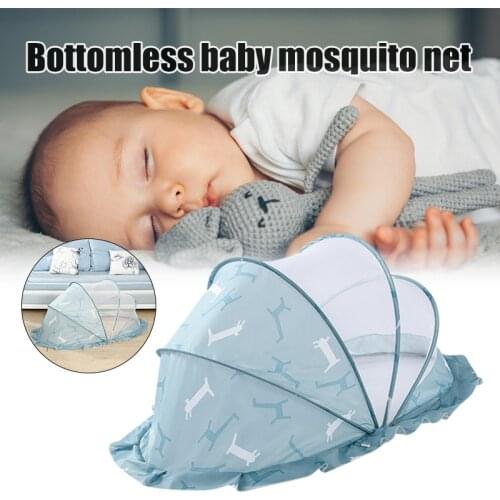 2020 Children Baby Mosquito Net for Bed Portable Foldable Newborn Infant Travel Tent Free Installation
