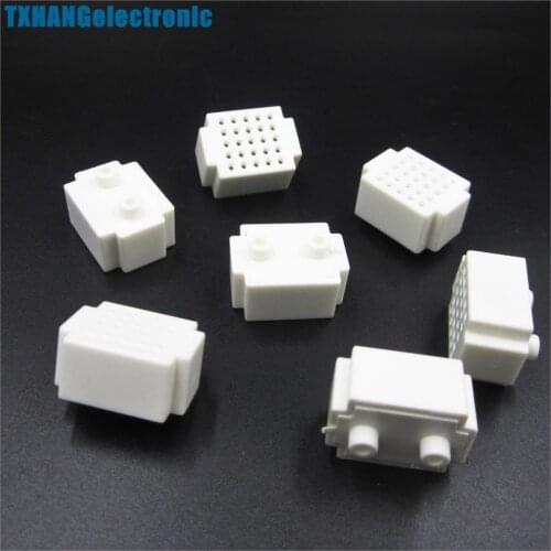 5Pcs Mini 25 Points Breadboard Solderless Prototype Tie-point white diy electronics