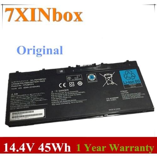 7XINbox 14.4V 45Wh 3150mAh Original FPCBP374 Laptop Battery For Fujitsu Stylistic Q702 Quattro Q702 Tablet PC FMVNBP221