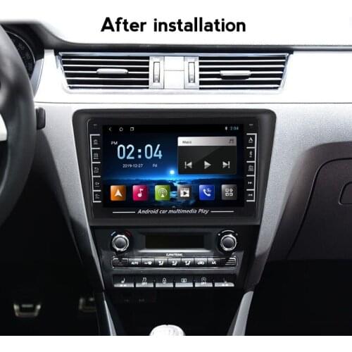 2din Car Radio Multimedia Video Player For Skoda Rapid 2013 2014 2015 2016 2017 2018 2019 4G Android Navigation GPS audio 2 DIN