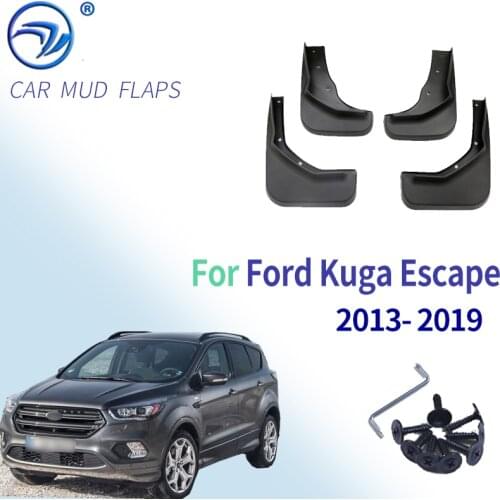 Set Mudflaps For Ford Kuga Escape 2013 2014 2015 2016 2017 2018 2019 Splash Guards Mud Flaps Front Rear Mudguards Fender