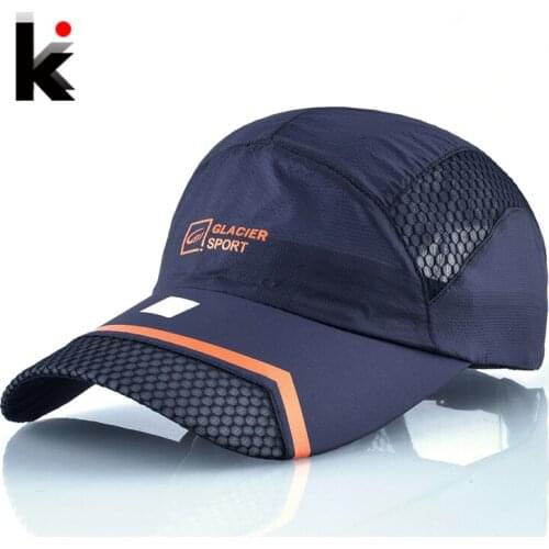 Summer Breathable Mesh Baseball Cap Men Women Quick Dry Hats Outdoor Sport Hat Fishing Running Bone Casquette Snapback Gorras