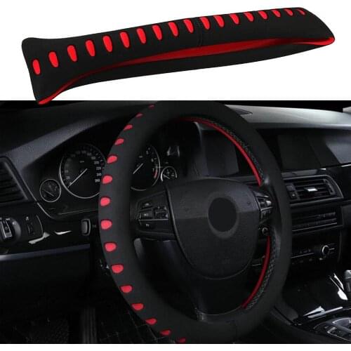 Car Steering-wheel Covers Diameter 38cm EVA Punching Car Steering Wheel Cover Universal Interior Accessories Fit For Most Cars