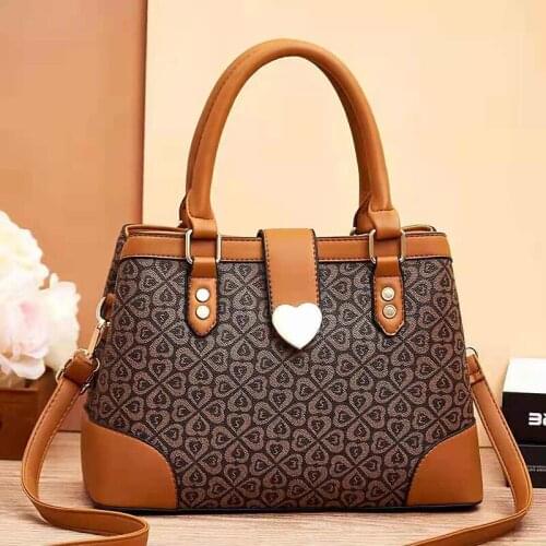 DL123-28 Spring New Style Printed Large Capacity Fashion Messenger Shoulder Handbag
