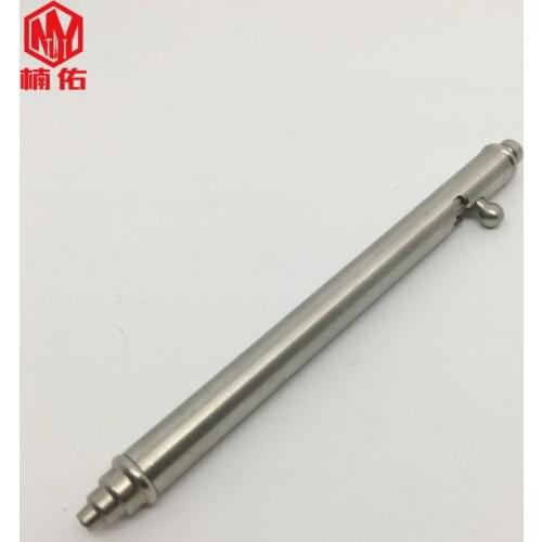EDC Pocket Tool Stainless Steel Bolt Pen Tactical Cylindrical Machine Gun Pen Defense Pen Signature Pen