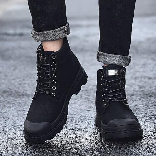 Casual Sneakers Men Men Casual Sport Shoes Mens Hot Sale Leather Mens Running Man Fashion For Causal Loafers Black