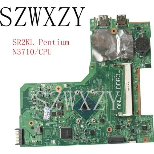 SZWXZY For DELL Inspiron 3452 3552 3451 Laptop Motherboard SR2KL Pentium N3710/CPU 14279-1 CN-0V0D1T 0V0D1T V0D1T 100% Working