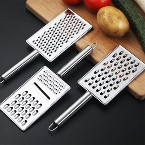 Multifunctional Stainless Steel Cheese Lemon Fruit Peeler Shredder Mini Spice Grater Fruit Vegetable Tool